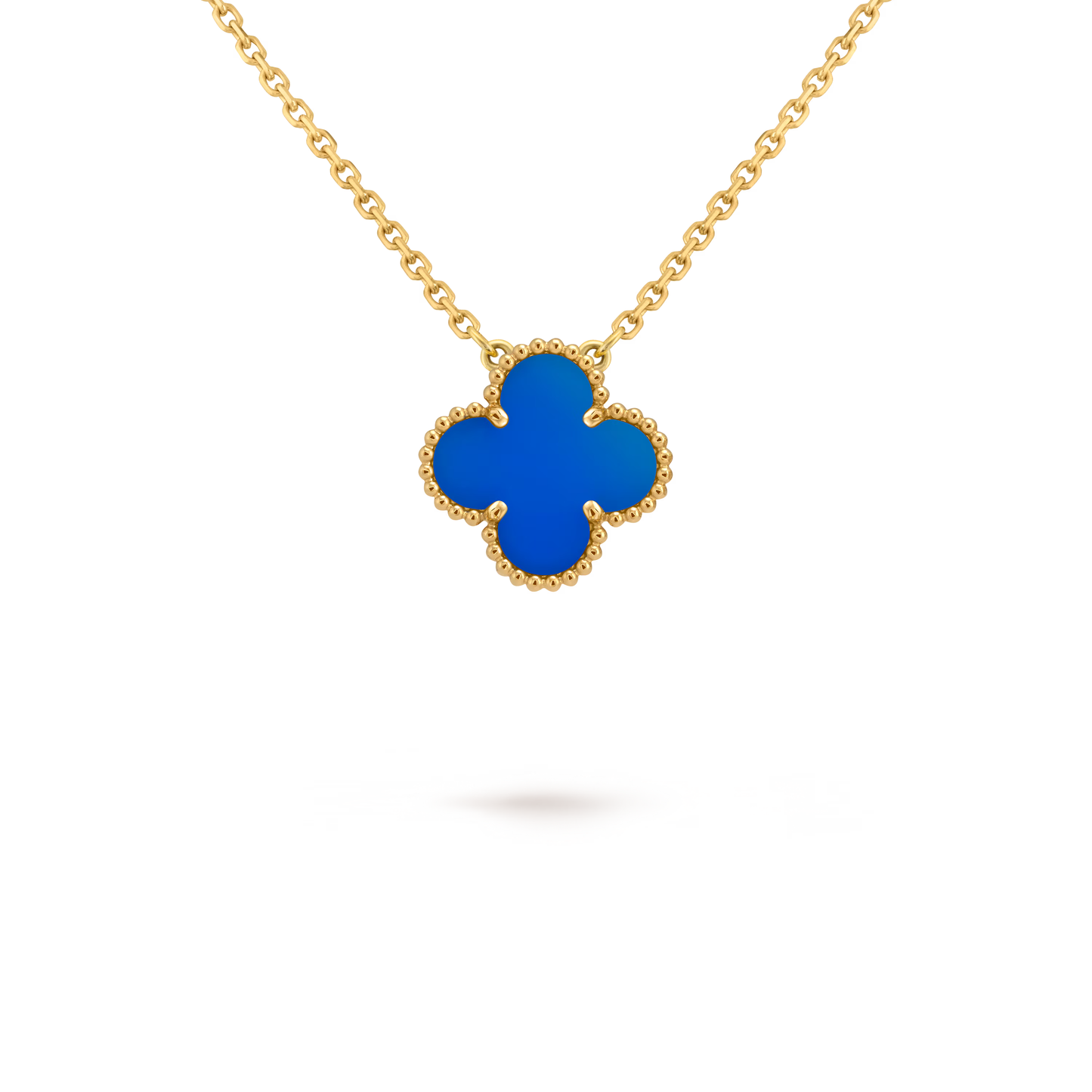 Agate Lucky Clover Pendant