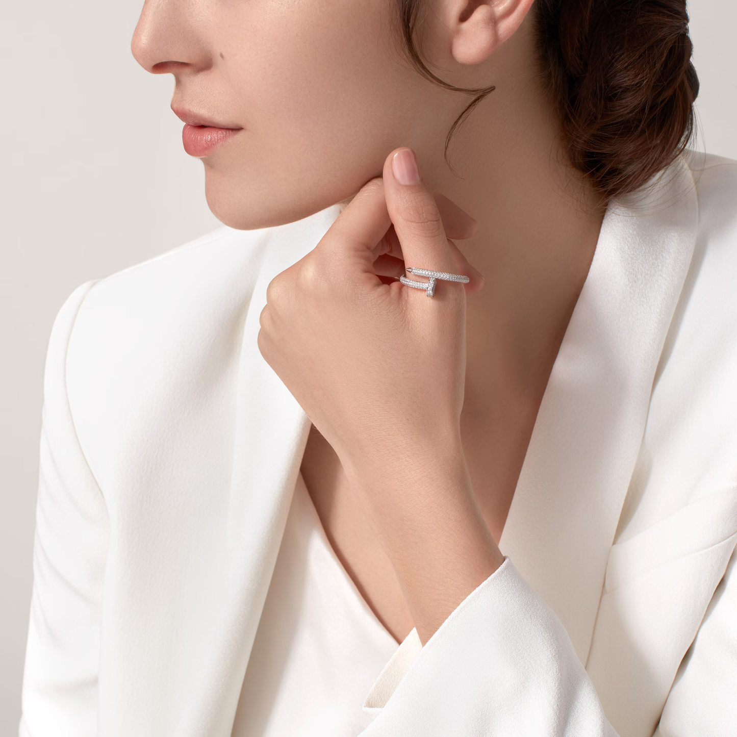 Amour Axis Diamanté Ring