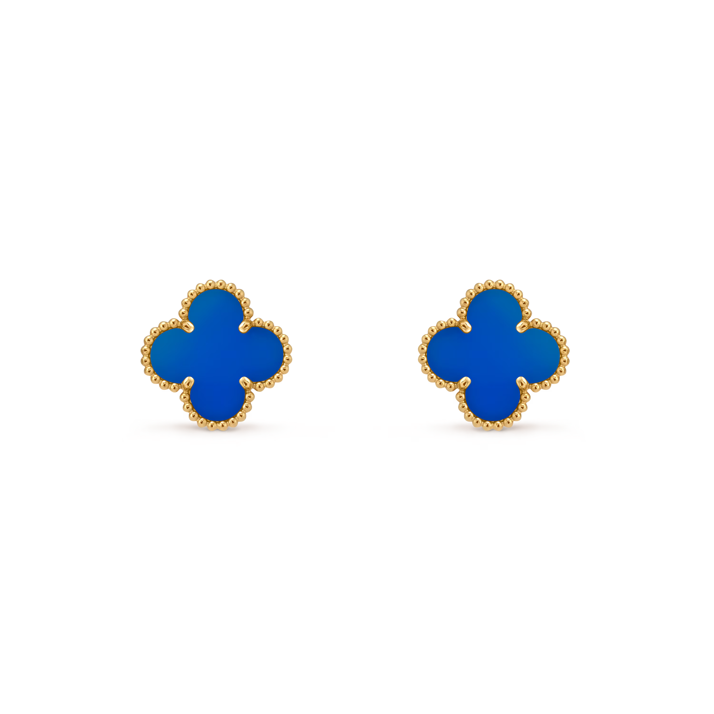 Agate Lucky Clover Earrings