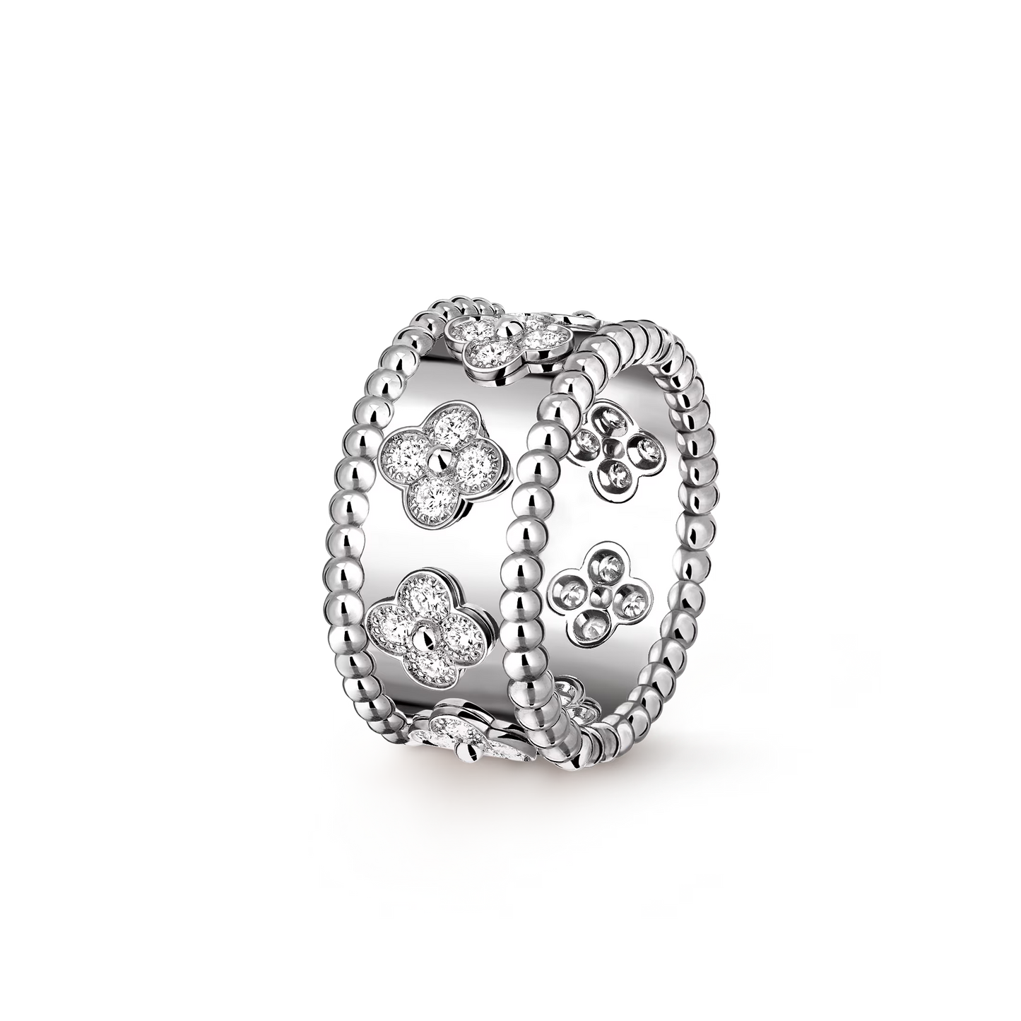 Clover Beaded Ring