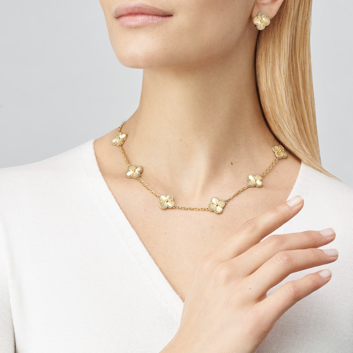 Lumière Lucky Clover Necklace