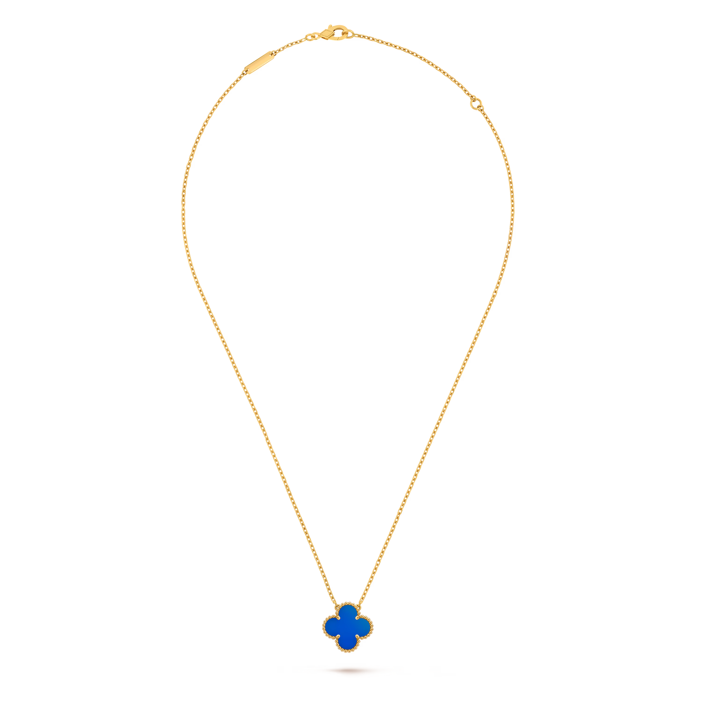 Agate Lucky Clover Pendant