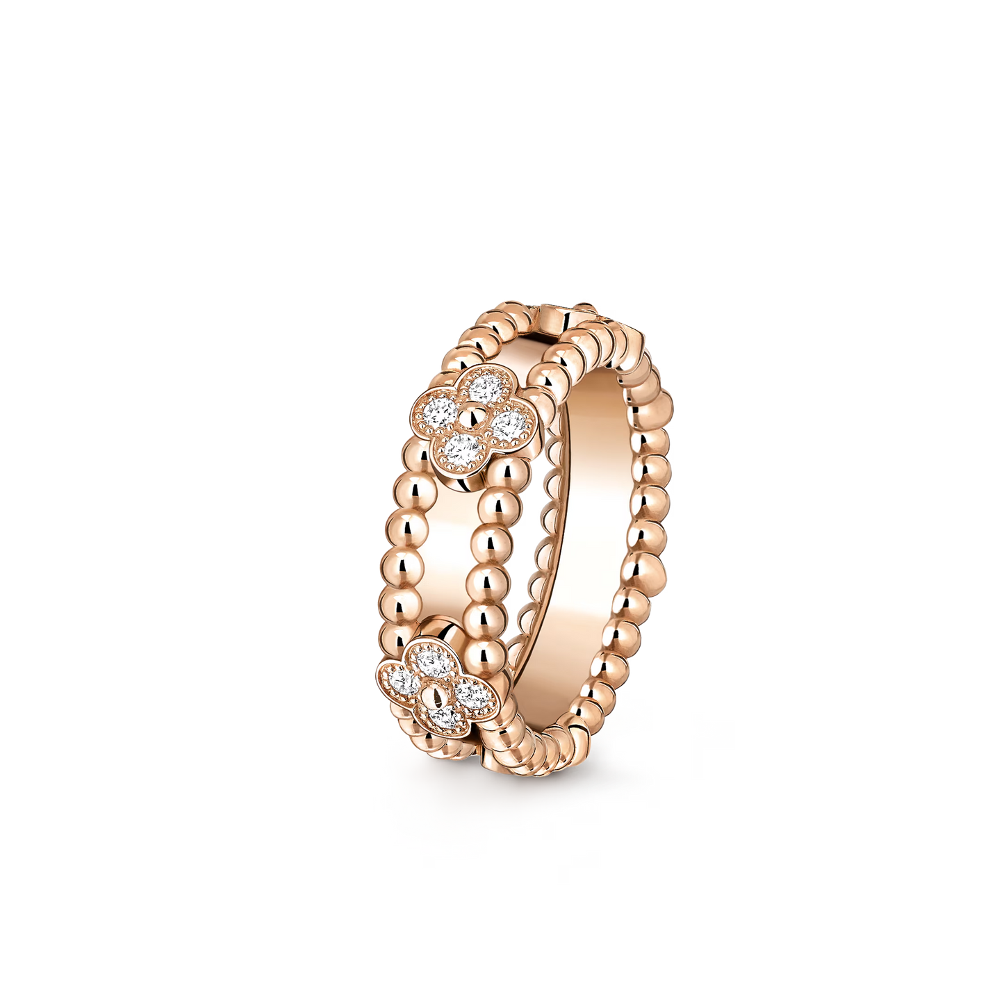 Clover Beaded Ring – Petite