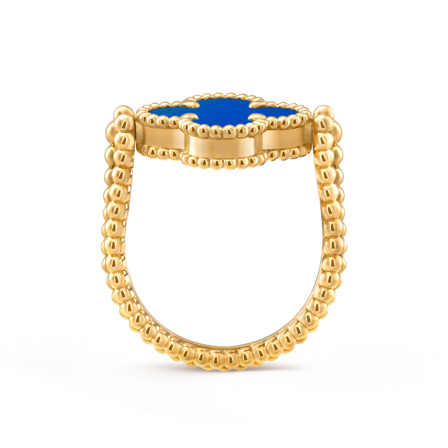 Agate Clover Reversible Ring