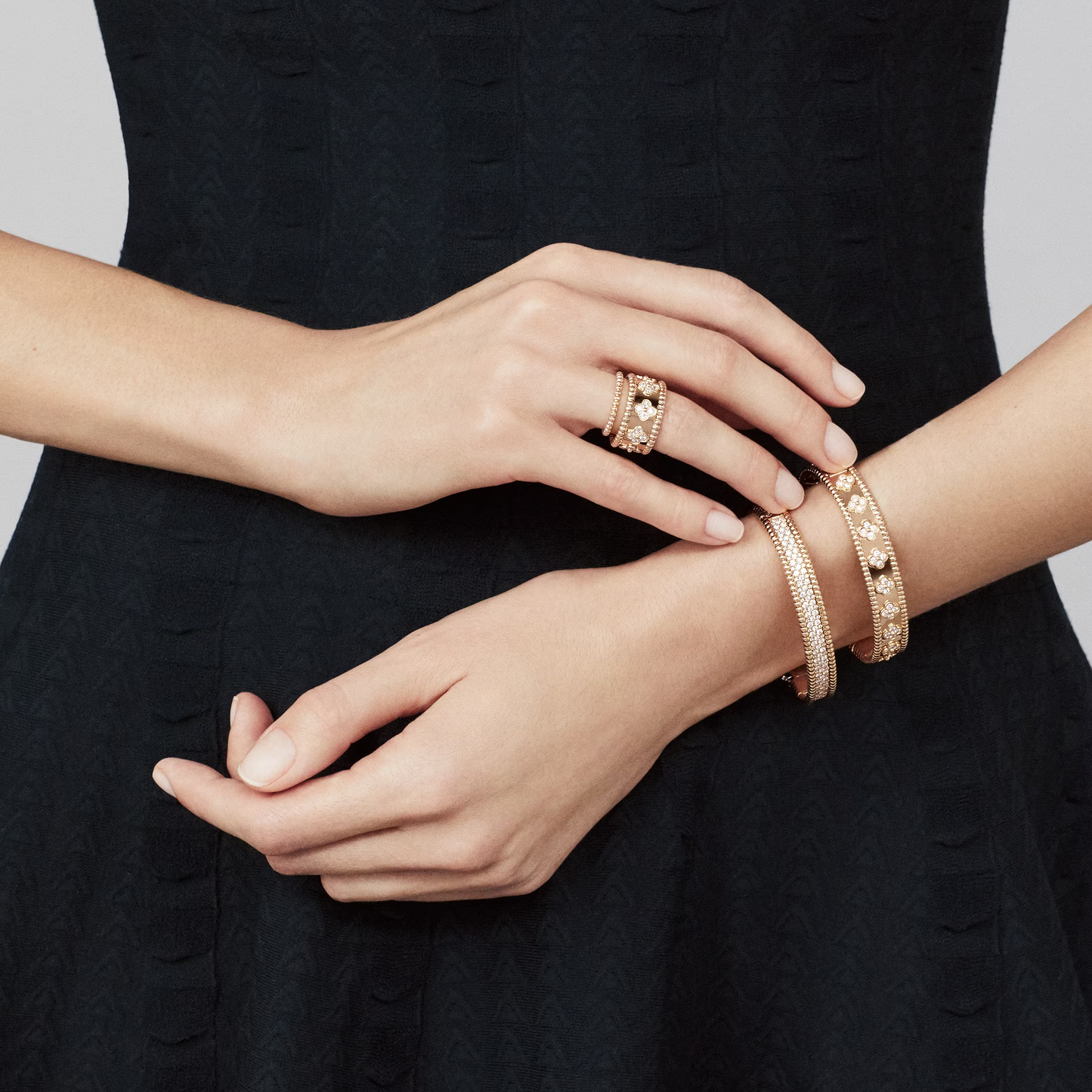 Clover Beaded Ring