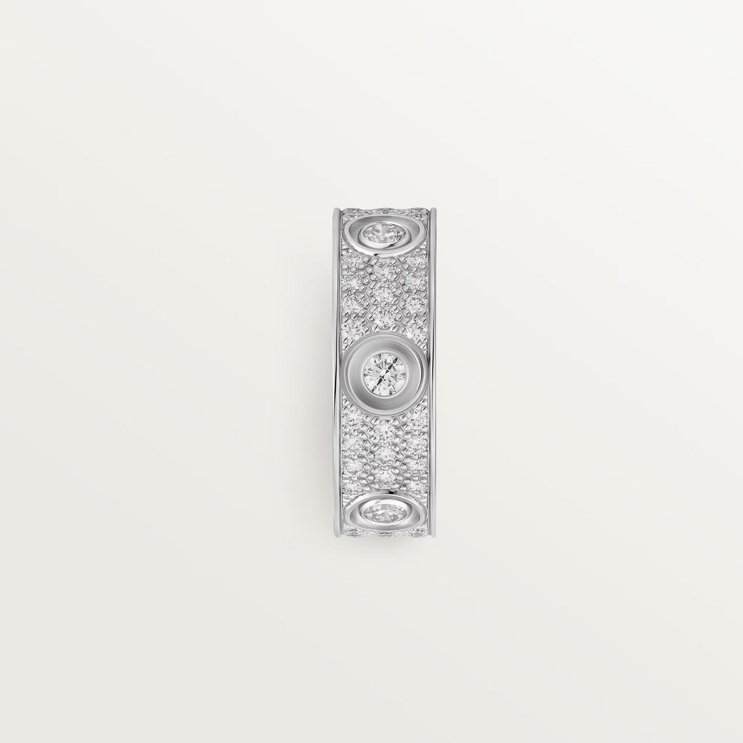 Timeless Amour Pavé Diamanté Ring
