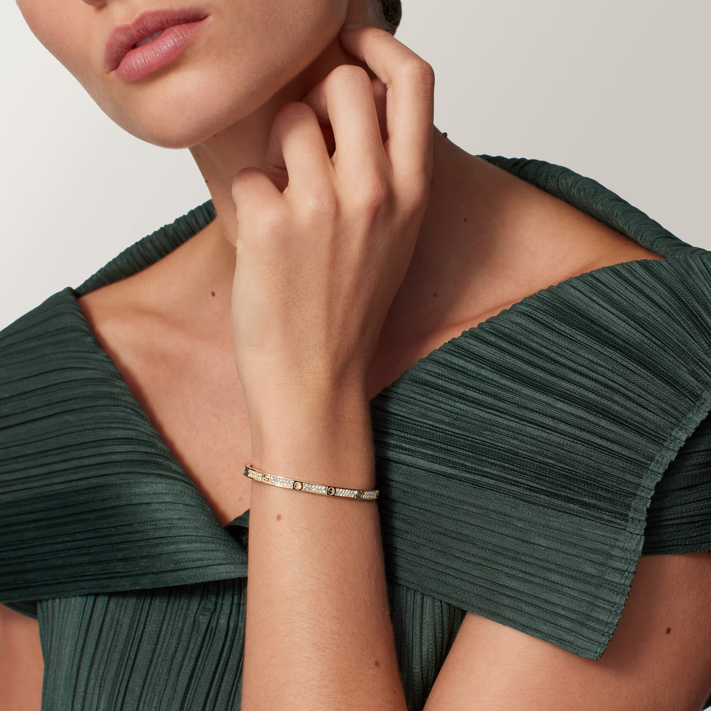 Timeless Amour Pavé Bracelet - Petite