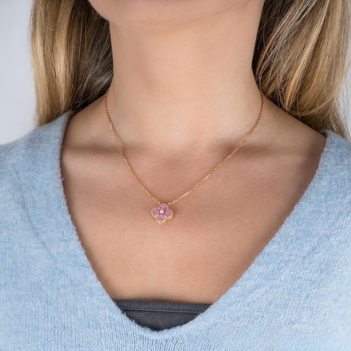 2021 Limited Clover Motif Pendant