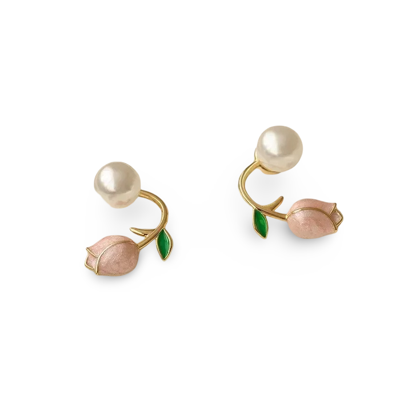Tulipe Pearl Earrings