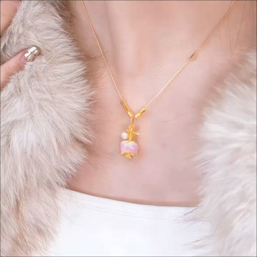 Blooming Rose Necklace