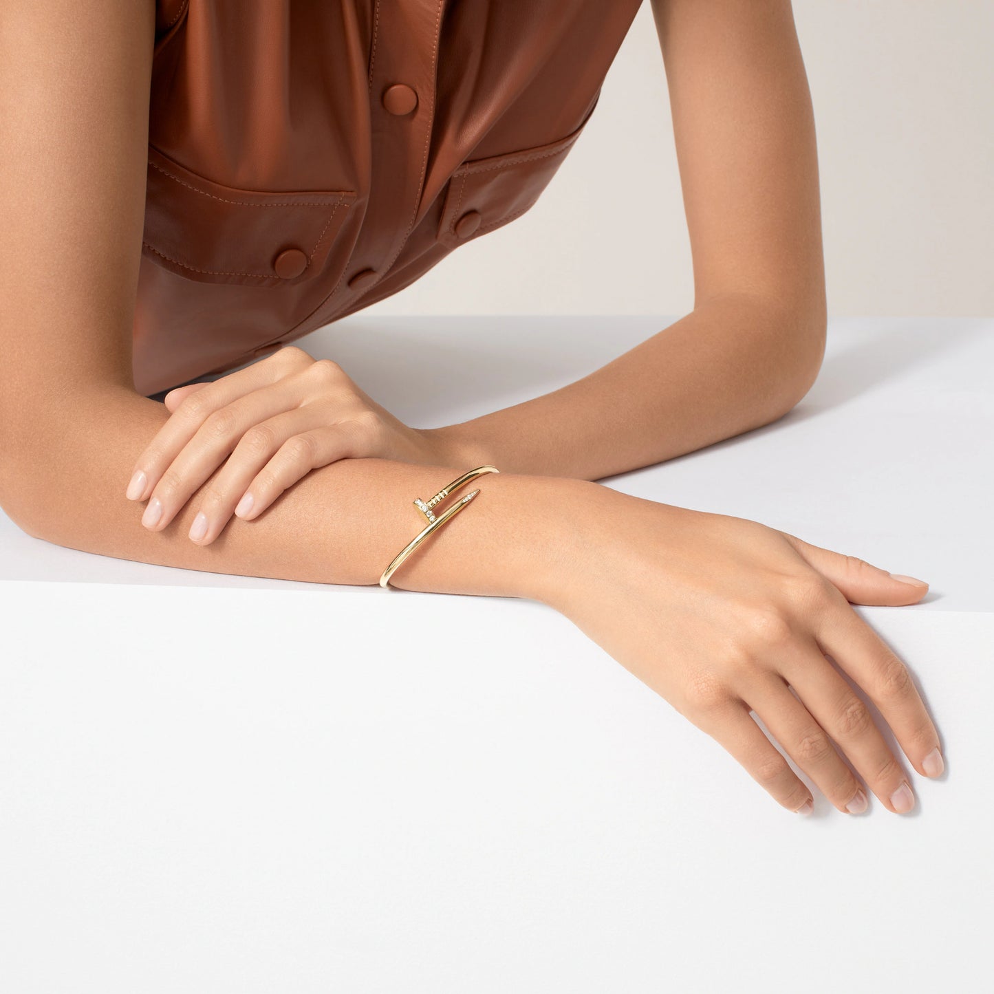 Nail of Love Crystal Bracelet