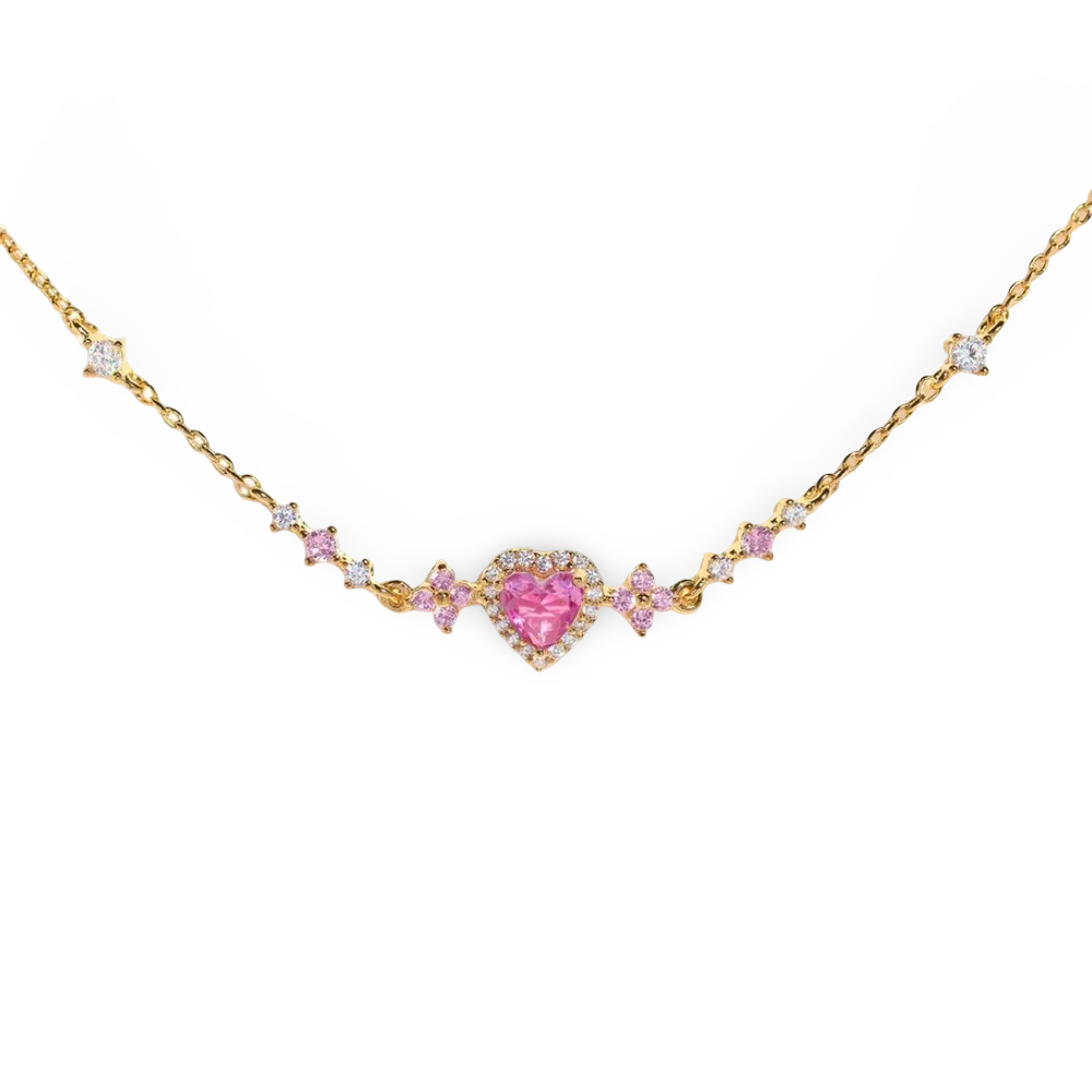 Crystal Love Heart Bracelet