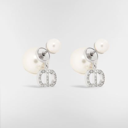 J’adore Signature Pearl Diamanté Earrings