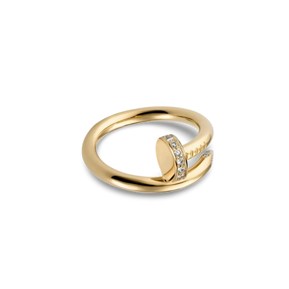Amour Axis Crystal Ring
