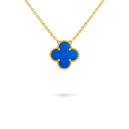 Agate Lucky Clover Pendant