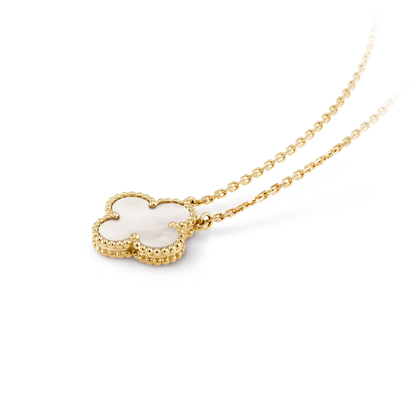 Mother-of-pearl Lucky Clover Pendant