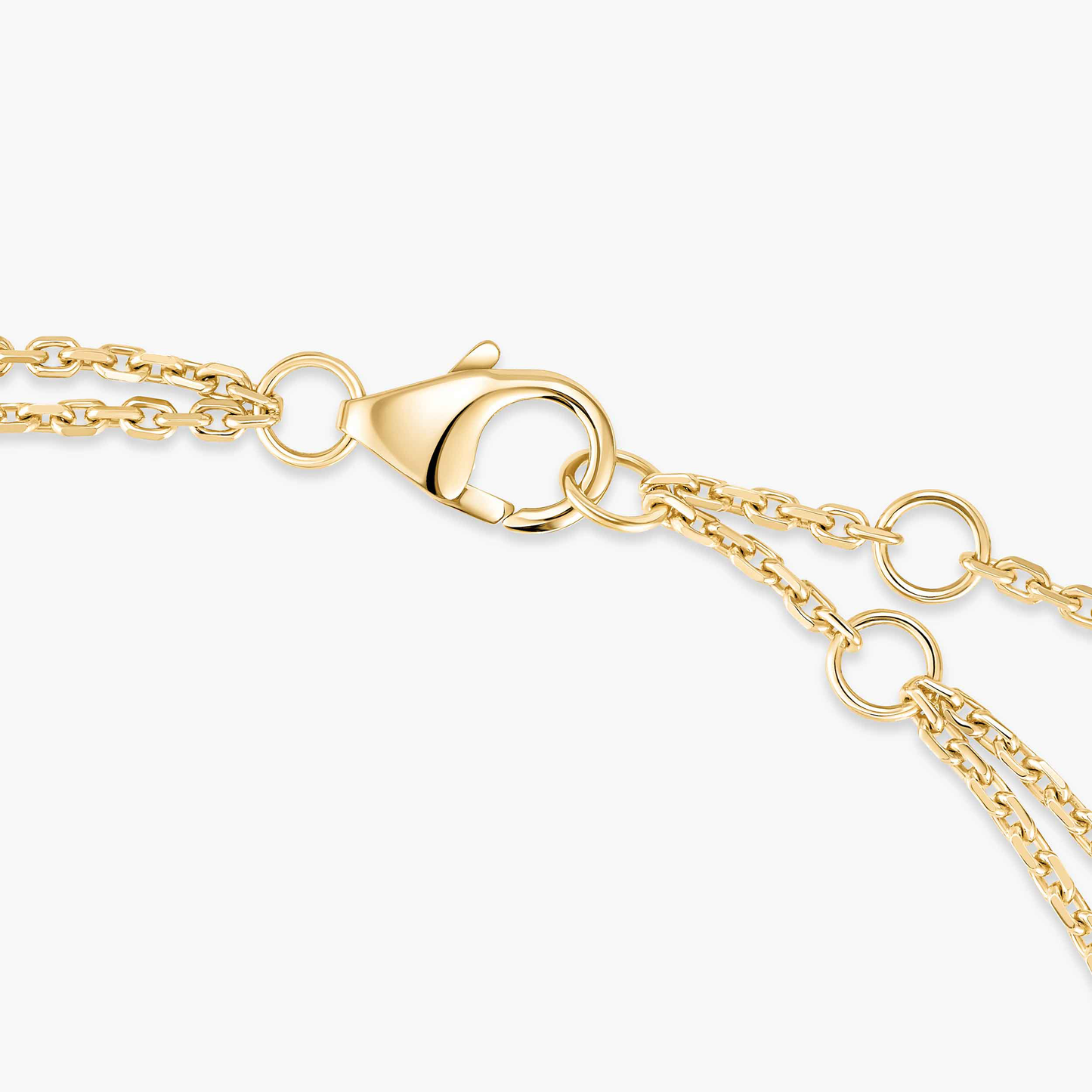 Trio Motion Dual-Chain Bracelet