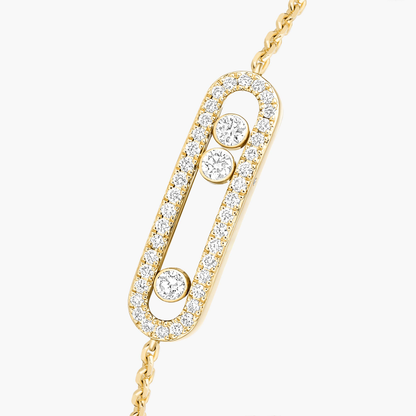 Trio Motion Pavé Bracelet