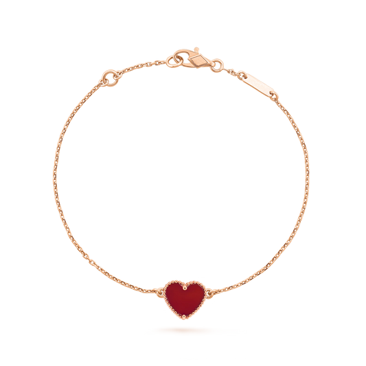 Roselle Heart Bracelet