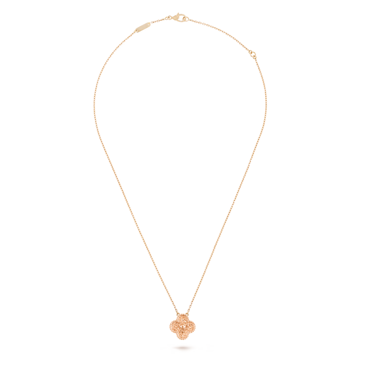 Grainé Clover Motif Pendant