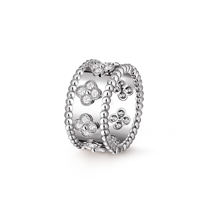 Clover Beaded Ring