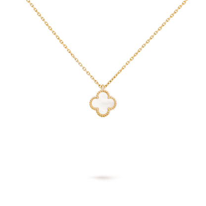 Mother-of-pearl Petite Lucky Clover Pendant