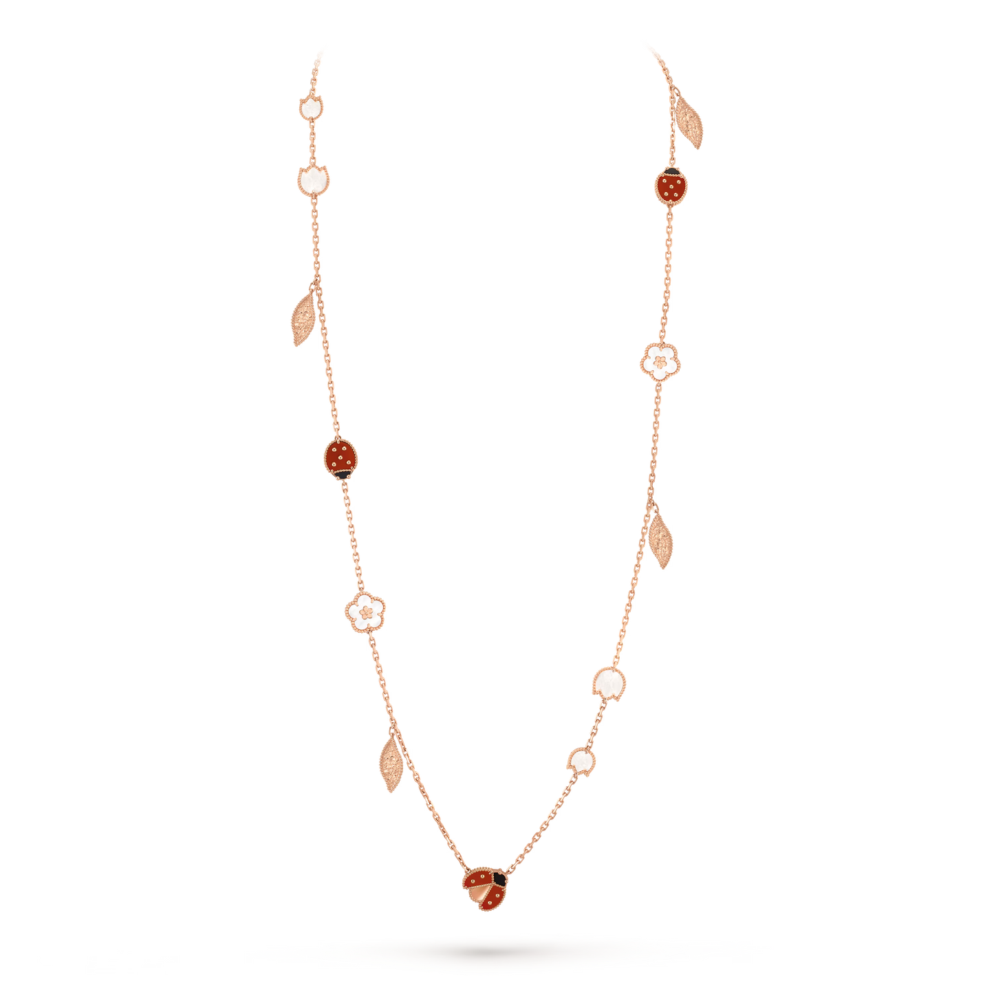 Garden Charm Long Necklace