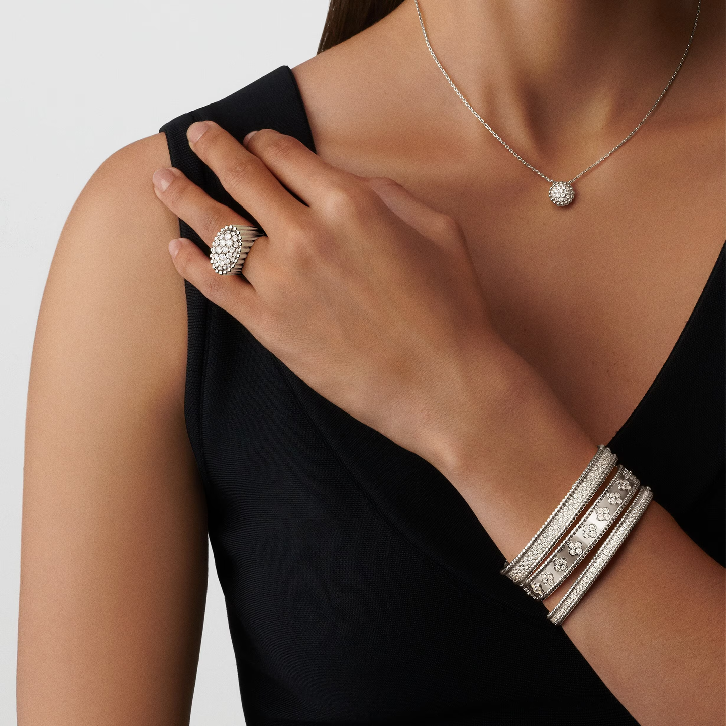 Beaded Clover Bracelet