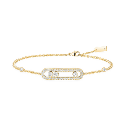 Trio Motion Pavé Bracelet