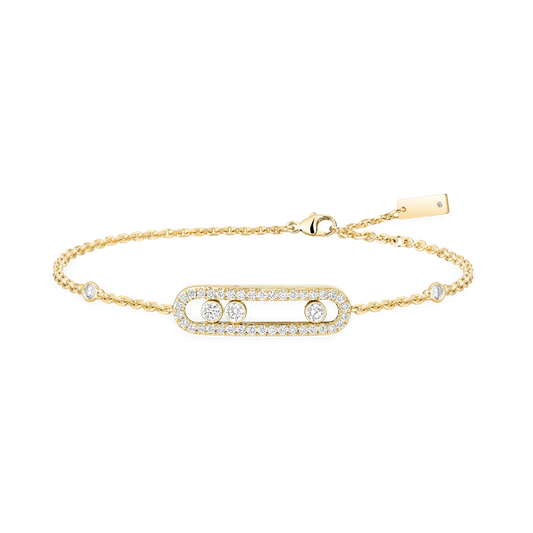 Trio Motion Pavé Bracelet