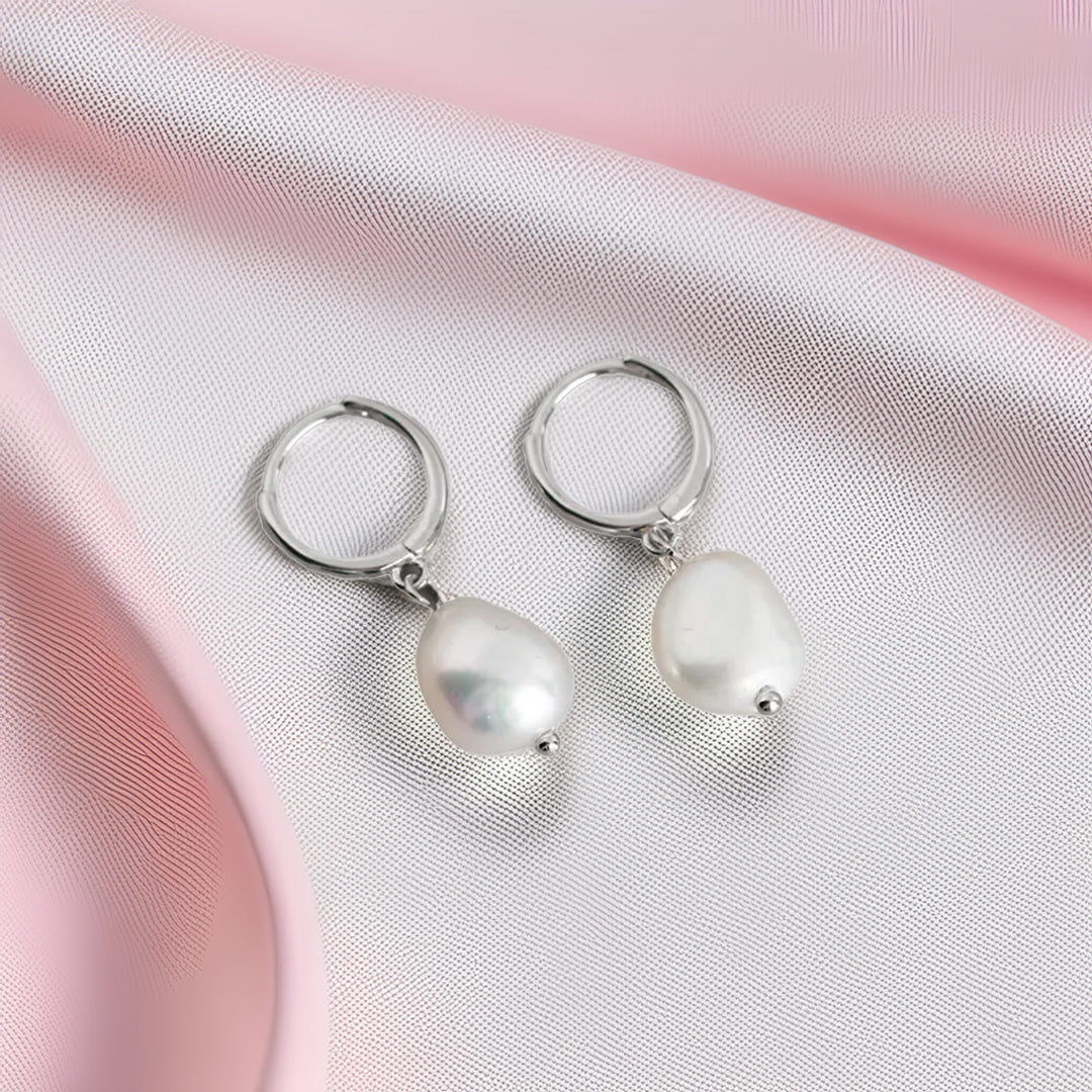 Darling Pearl Hoop Earnings