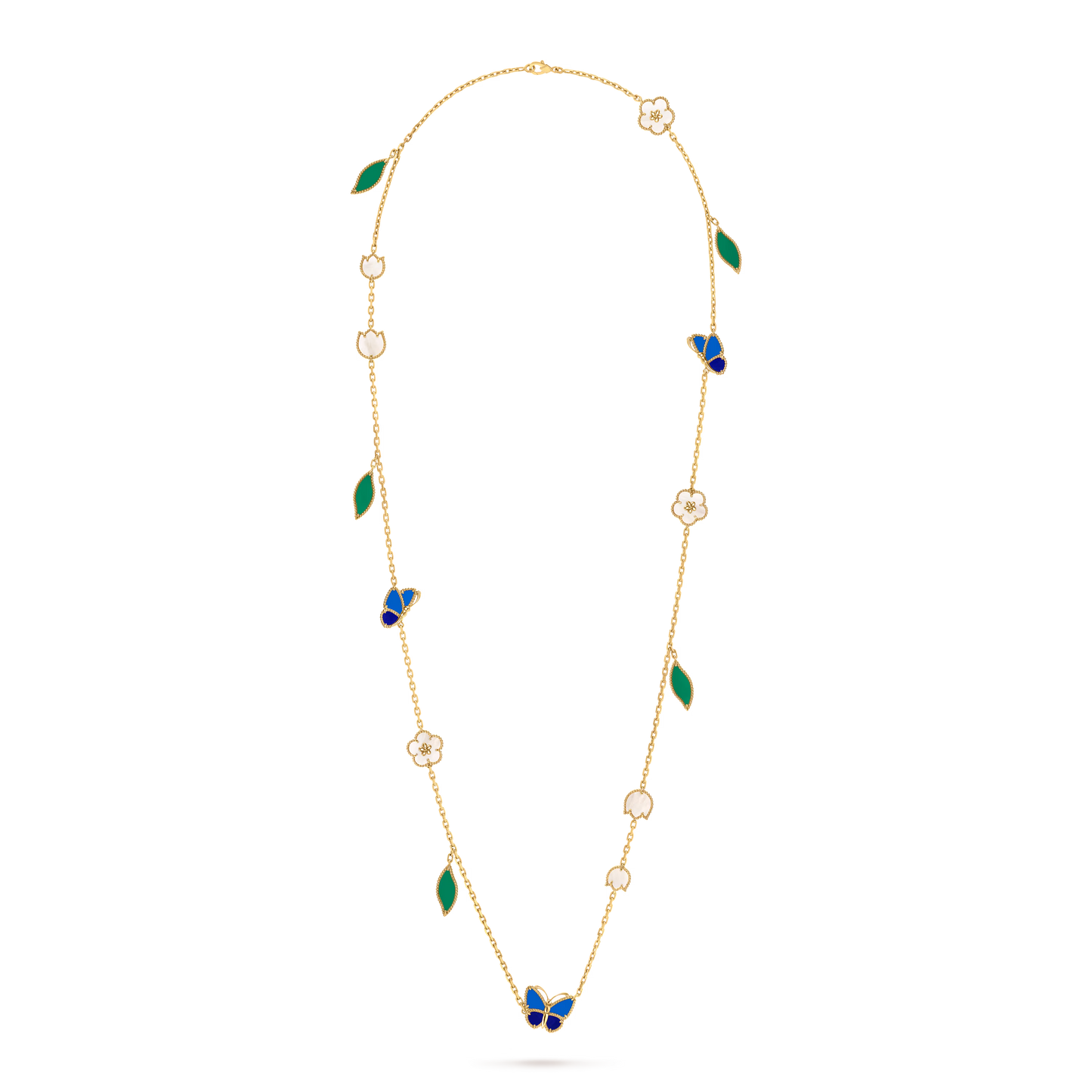 Butterfly Blossom Long Necklace