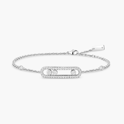 Trio Motion Pavé Bracelet