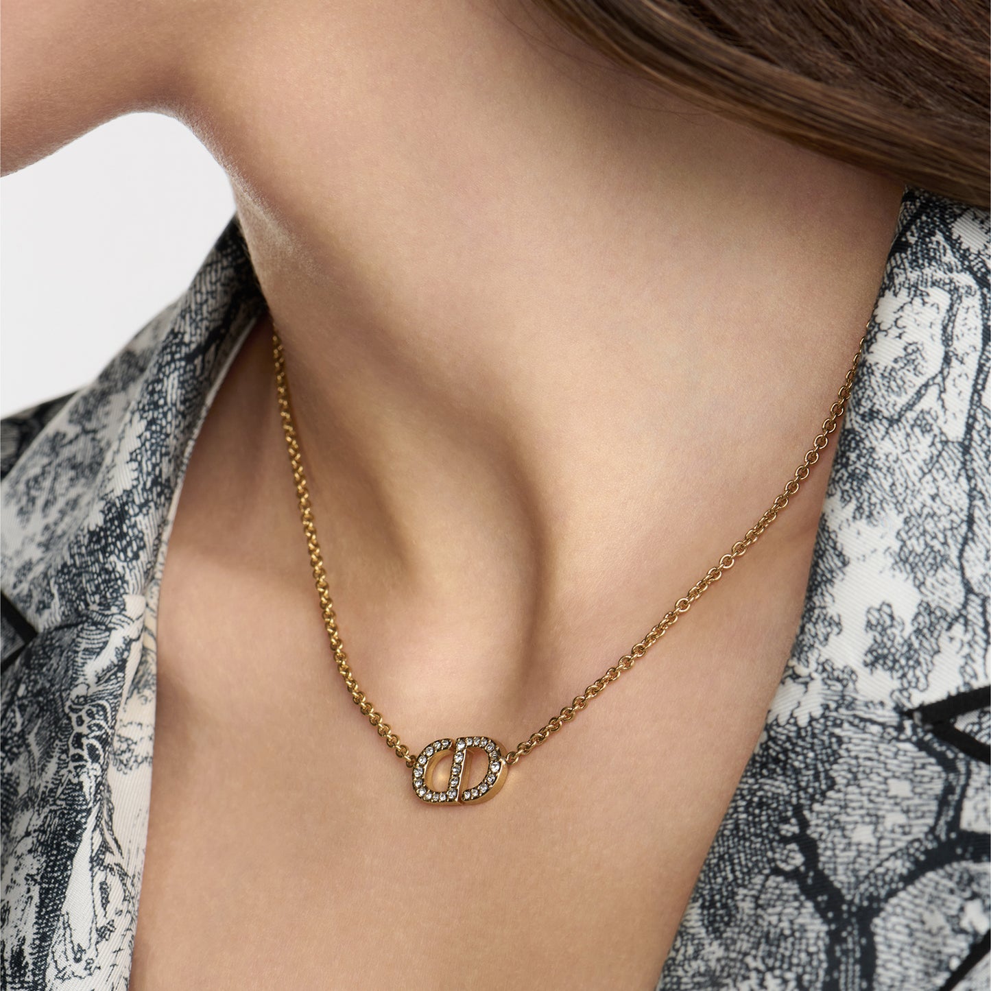 J’adore Emblem Diamanté Necklace
