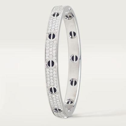 Timeless Amour Onyx Pavé Bracelet