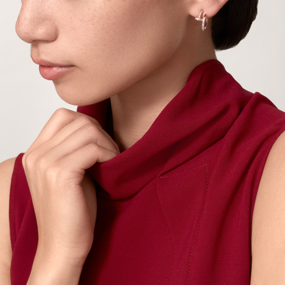 Amour Axis Crystal Earrings
