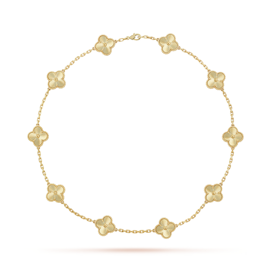 Lumière Clover Motif Necklace