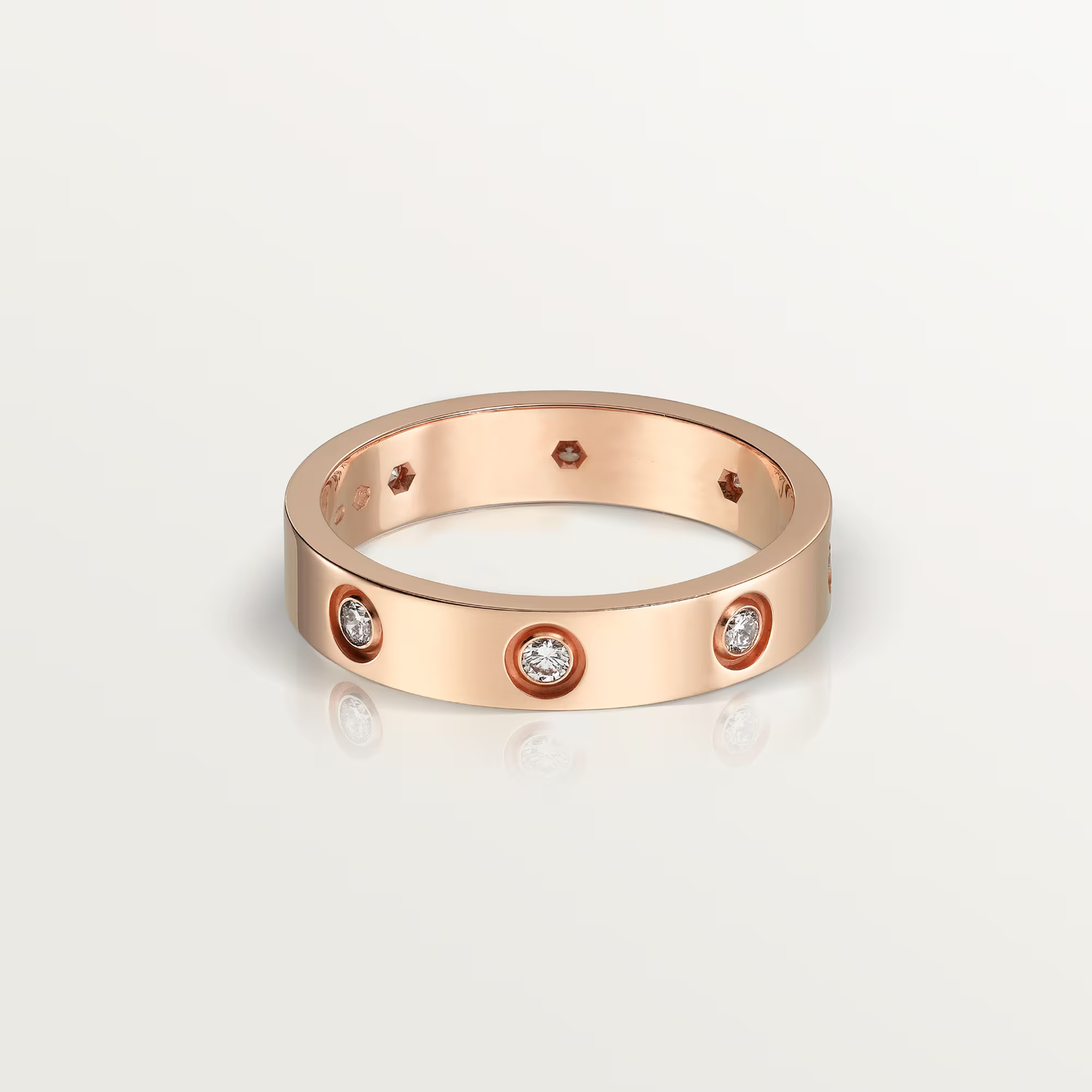 Timeless Amour Diamanté Ring – Petite