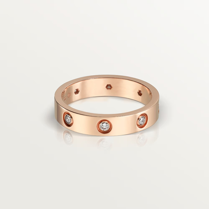 Timeless Amour Diamanté Ring – Petite