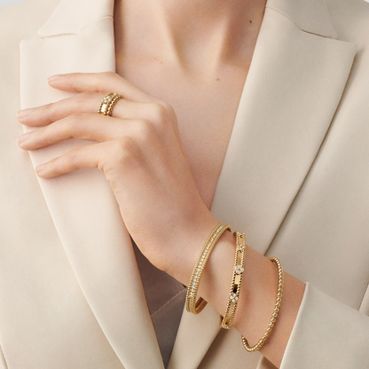 Clover Beaded Ring – Petite