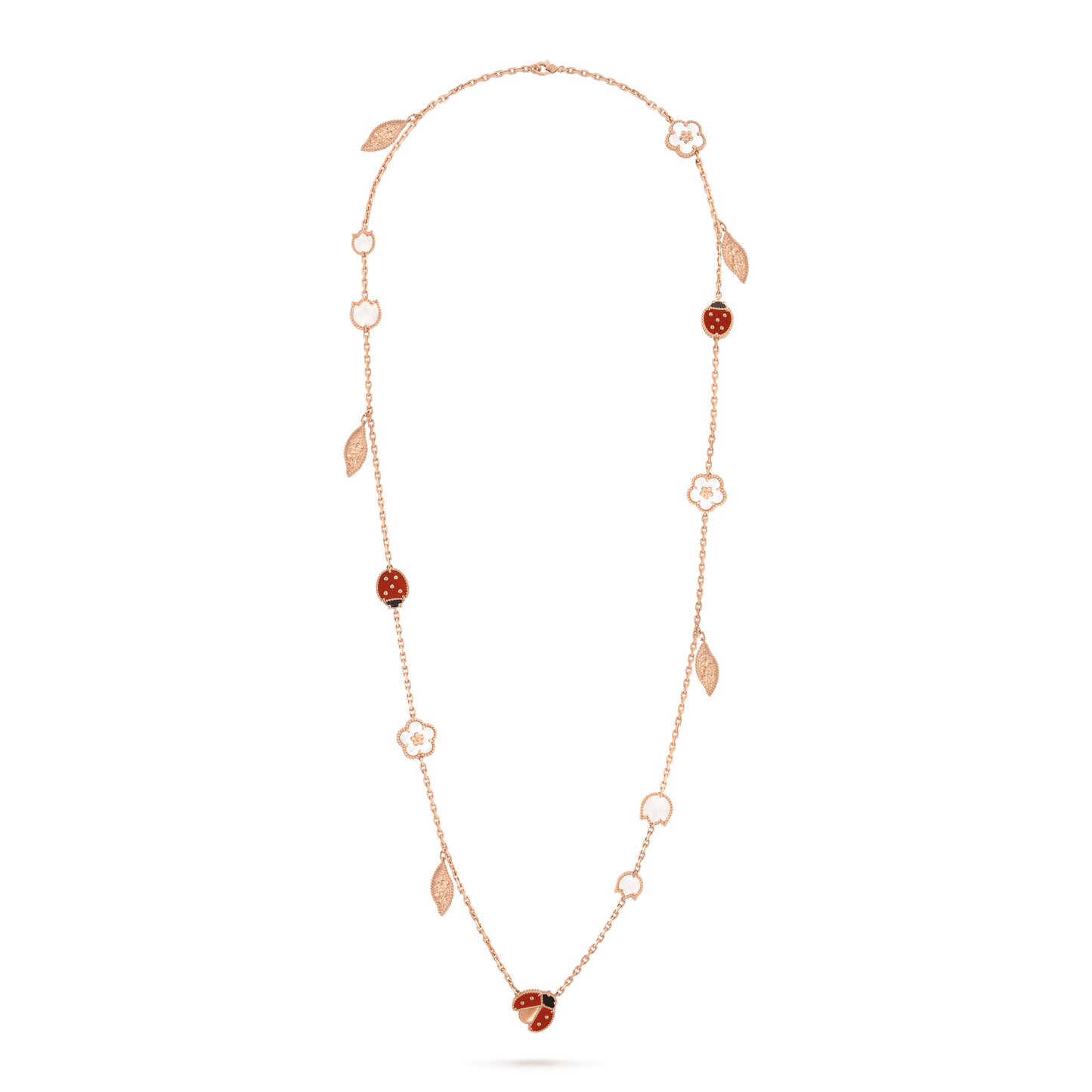 Garden Charm Long Necklace