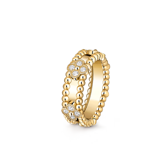 Clover Beaded Ring – Petite