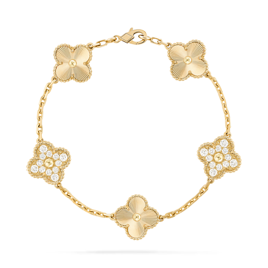 Lumière & Diamanté Lucky Clover Bracelet