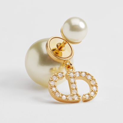 J’adore Signature Pearl Diamanté Earrings