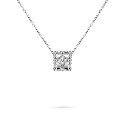 Beaded Clover Pendant