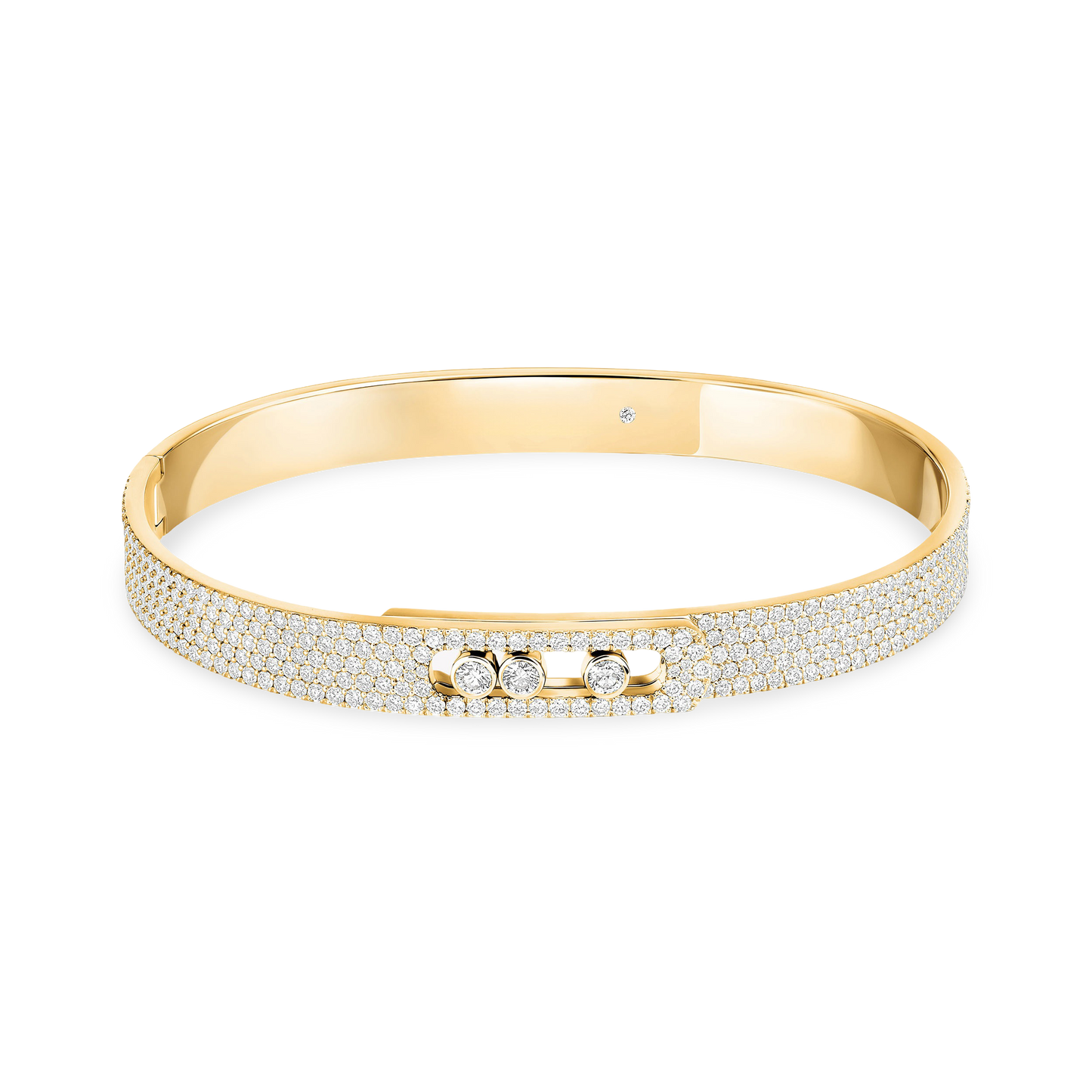 Trio Motion Pavé Bangle