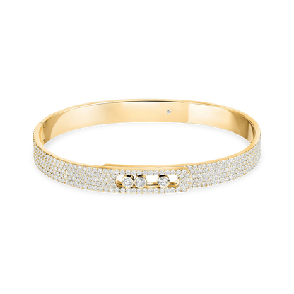 Trio Motion Pavé Bangle