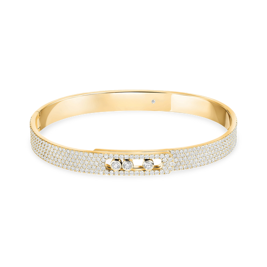 Trio Motion Pavé Bangle