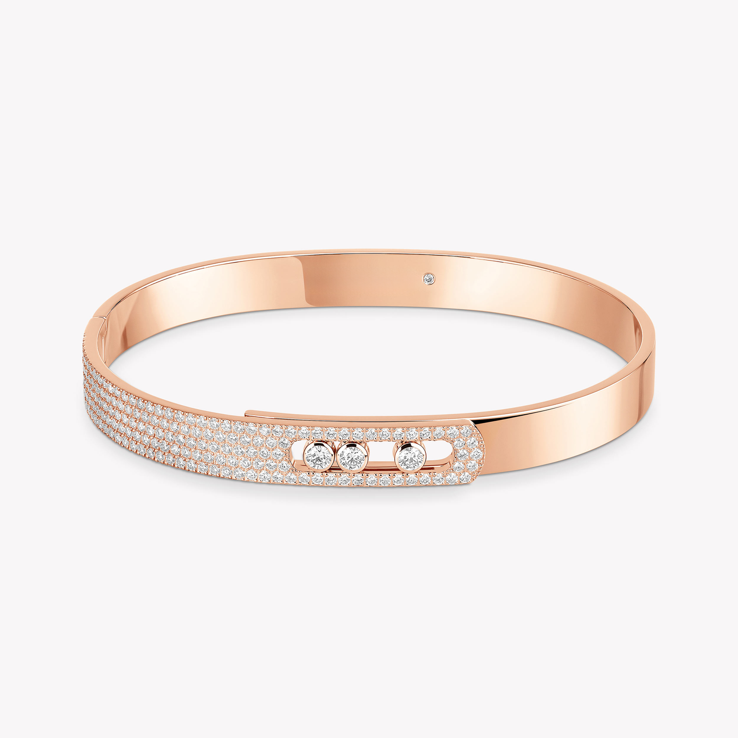 Trio Motion Semi-Pavé Bangle