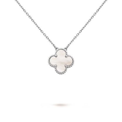 Mother-of-pearl Clover Motif Pendant